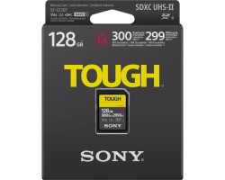 Карта памяти Sony 128GB SDXC C10 UHS-II U3 V90 R300/W299MB/s Tough