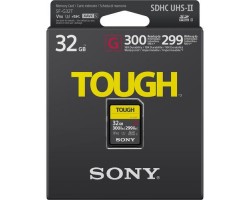 Карта памяти Sony 32GB SDHC C10 UHS-II U3 V90 R300/W299MB/s Tough