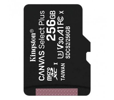Карта памяти Kingston 256GB microSDXC C10 UHS-I R100/W85MB/s