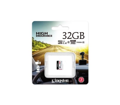 Карта памяти Kingston 32GB microSDHC C10 UHS-I R90/W45MB/s High Endurance