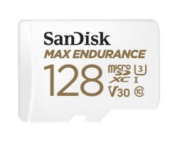 Карта памяти SanDisk 128GB microSDXC C10 UHS-I U3 R100/W40MB/s Max Endurance
