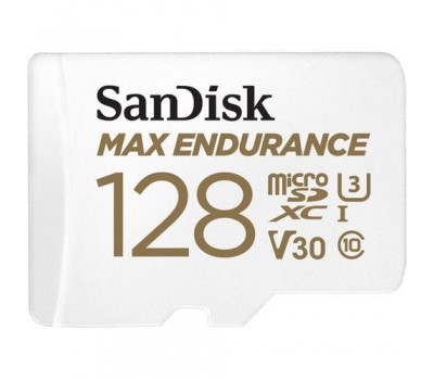 Карта памяти SanDisk 128GB microSDXC C10 UHS-I U3 R100/W40MB/s Max Endurance