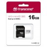 Карта памяти Transcend 16GB microSDHC C10 UHS-I R95/W10MB/s + SD адаптер