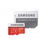 Карта памяти Samsung 256GB microSDXC C10 UHS-I U3 R100/W90MB/s Evo Plus V2 + SD адаптер