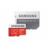 Карта памяти Samsung 32GB microSDHC C10 UHS-I R95/W20MB/s Evo Plus + SD адаптер