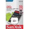 Карта памяти SanDisk 16GB microSDHC C10 UHS-I R80MB/s Ultra