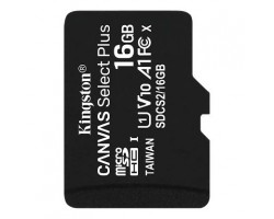 Карта памяти Kingston 16GB microSDHC C10 UHS-I R100MB/s