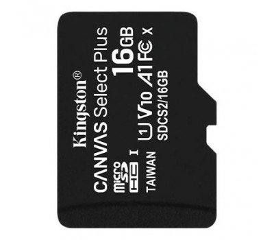 Карта памяти Kingston 16GB microSDHC C10 UHS-I R100MB/s