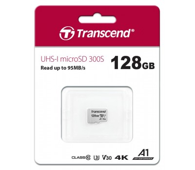 Карта памяти Transcend 128GB microSDXC C10 UHS-I R95/W45MB/s