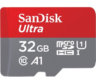Карта памяти SanDisk 32GB microSDHC C10 UHS-I R100MB/s Ultra