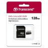 Карта памяти Transcend 128GB microSDXC C10 UHS-I U1 High Endurance (170TB)