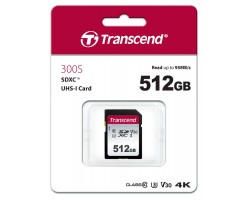 Карта памяти Transcend 512GB SDXC C10 UHS-I R95/W45MB/s