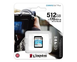 Карта памяти Kingston 512GB SDXC C10 UHS-I U3 R170/W90MB/s
