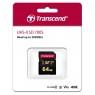 Карта памяти Transcend 64GB SDXC C10 UHS-II U3 R285/W180MB/s 4K