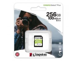 Карта памяти Kingston 256GB SDXC C10 UHS-I R100MB/s