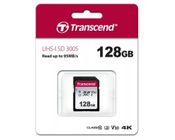 Карта памяти Transcend 128GB SDXC C10 UHS-I R95/W45MB/s