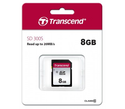 Карта памяти Transcend 8GB SDHC C10 R20MB/s