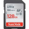 Карта памяти SanDisk 128GB SDXC C10 UHS-I R100MB/s Ultra