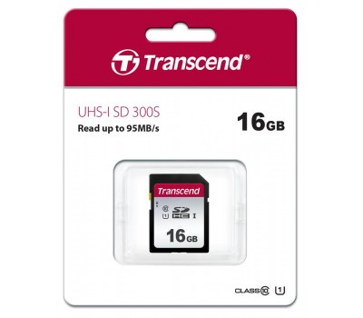 Карта памяти Transcend 16GB SDHC C10 UHS-I R95/W45MB/s