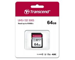 Карта памяти Transcend 64GB SDXC C10 UHS-I R95/W45MB/s