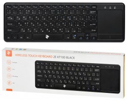 Клавиатура Touch Keyboard 2E KT100 WL BLACK