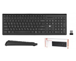 Клавиатура 2E KS210 Slim WL Black