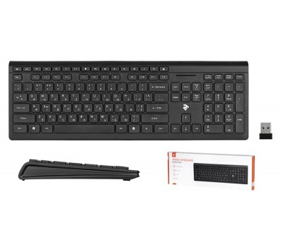 Клавиатура 2E KS210 Slim WL Black