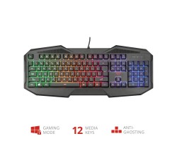 Клавиатура Trust GXT 830-RW Avonn LED BLACK