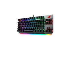 Клавиатура игровая ASUS ROG Strix Scope TKL Deluxe USB Cherry MX Silent Red RGB Red Ukr