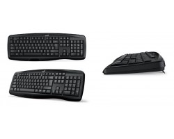 Клавиатура Genius KB-128 USB Black Ukr