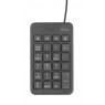 Клавиатура числовая Trust Xalas USB Numeric Keypad BLACK