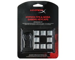 Сменные колпачки клавиш HyperX FPS & MOBA Gaming Keycaps Upgrade Kit (Titanium)