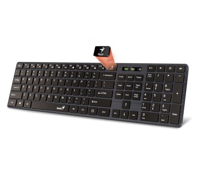 Клавиатура Genius SlimStar 126USB Black Ukr