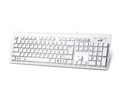 Клавиатура Genius SlimStar 130 USB White Ru