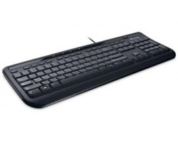 Клавиатура Microsoft Wired Keyboard 600 USB Black Ru