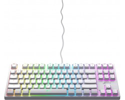 Клавиатура игровая Xtrfy K4 TKL RGB Kailh Red Ukr-Ru, White