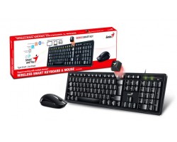 Комплект Genius Smart KM-8200 WL Black Ukr