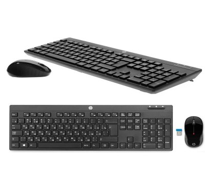 Комплект HP Wireless Keyboard and Mouse 200