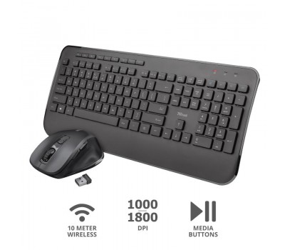 Комплект Trust MEZZA WIRELESS DESKSET