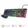 Комлпект клавиатура + мышь Trust GXT 838 Azor BLACK