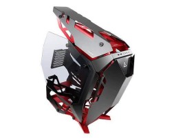 Корпус Antec TORQUE Aluminium Open-Frame,MidT,E-ATX, 2*USB3.0, USB3.1TypeC,стекло(бок.пан.),чер./кр.