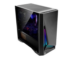 Корпус Antec DP301M Gaming, MicroATX, 2*USB3.0, 1*120мм, ARGB лента,стекло(бок. панель),безБП,черный