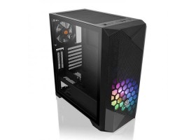 Корпус Thermaltake Commander G33 TG ARGB Edition/Black/Win/SPCC/Tempered Glass*1/200mm ARGB Fan*1 + Standard 120mm Fan*1
