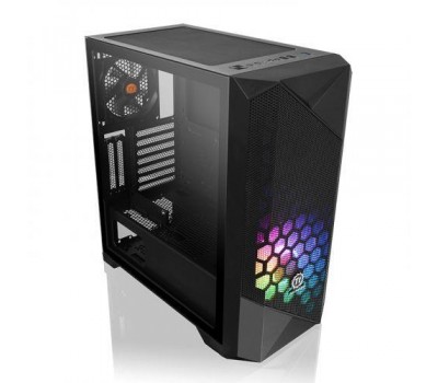 Корпус Thermaltake Commander G33 TG ARGB Edition/Black/Win/SPCC/Tempered Glass*1/200mm ARGB Fan*1 + Standard 120mm Fan*1