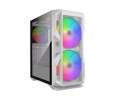 Корпус Antec NX800 Gaming,MidT,E-ATX, 2*USB2.0,1*USB3.0, 3*120ммARGB,стекло(бок.панель),безБП,белый