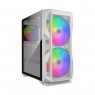 Корпус Antec NX800 Gaming,MidT,E-ATX, 2*USB2.0,1*USB3.0, 3*120ммARGB,стекло(бок.панель),безБП,белый