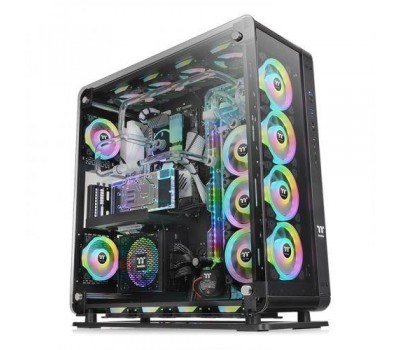 Корпус Thermaltake Core P8 TG Edition/Black/Wall Mount/SPCC/4mm Tempered Glass*3