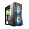 Корпус 2E Gaming CONTEGO (GW02) MidT,EATX,2*USB2.0, 2*USB3.0,2*200,2*120ARGB,стекло,без БП,черн.