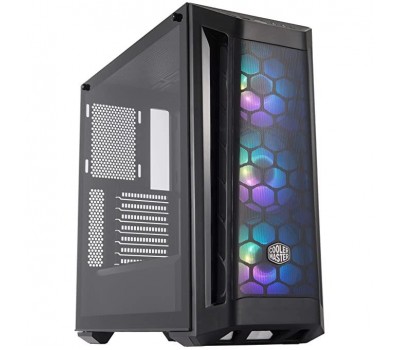 Корпус Cooler Master MasterBox MB511 ARGB/Black/Win/SPCC/1*Tempered Glass/Mesh Front Panel/3*120mm ARGB Fans