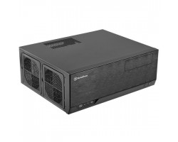Корпус SilverStone GRANDIA GD09B-C,Extended ATX/SSI-EEB,USB3.0*1,USB Type-C *1,1*120мм,безБП,черный